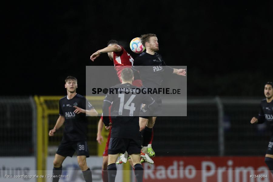 Roberto Desch, Stadion am Schönbusch, Aschaffenburg, 14.10.2022, sport, action, BFV, Fussball, Oktober 2022, Saison 2022/2023, 17. Spieltag, 4. Liga, RLB, Regionalliga Bayern, UHA, SVA, SpVgg Unterhaching, SV Viktoria Aschaffenburg - Bild-ID: 2343084