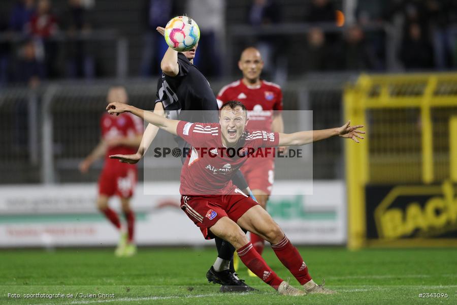 Niclas Anspach, Stadion am Schönbusch, Aschaffenburg, 14.10.2022, sport, action, BFV, Fussball, Oktober 2022, Saison 2022/2023, 17. Spieltag, 4. Liga, RLB, Regionalliga Bayern, UHA, SVA, SpVgg Unterhaching, SV Viktoria Aschaffenburg - Bild-ID: 2343096 Niclas Anspach, Stadion am Schönbusch, Aschaffenburg, 14.10.2022, sport, action, BFV, Fussball, Oktober 2022, Saison 2022/2023, 17. Spieltag, 4. Liga, RLB, Regionalliga Bayern, UHA, SVA, SpVgg Unterhaching, SV Viktoria Aschaffenburg - Bild-ID: 2343096