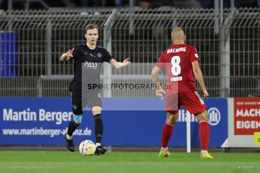 Tom Schulz, Stadion am Schönbusch, Aschaffenburg, 14.10.2022, sport, action, BFV, Fussball, Oktober 2022, Saison 2022/2023, 17. Spieltag, 4. Liga, RLB, Regionalliga Bayern, UHA, SVA, SpVgg Unterhaching, SV Viktoria Aschaffenburg - Bild-ID: 2343097 Tom Schulz, Stadion am Schönbusch, Aschaffenburg, 14.10.2022, sport, action, BFV, Fussball, Oktober 2022, Saison 2022/2023, 17. Spieltag, 4. Liga, RLB, Regionalliga Bayern, UHA, SVA, SpVgg Unterhaching, SV Viktoria Aschaffenburg - Bild-ID: 2343097
