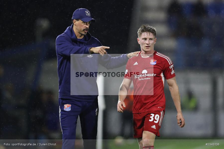 Dennis Waidner, Sandro Wagner, Stadion am Schönbusch, Aschaffenburg, 14.10.2022, sport, action, BFV, Fussball, Oktober 2022, Saison 2022/2023, 17. Spieltag, 4. Liga, RLB, Regionalliga Bayern, UHA, SVA, SpVgg Unterhaching, SV Viktoria Aschaffenburg - Bild-ID: 2343108 Dennis Waidner, Sandro Wagner, Stadion am Schönbusch, Aschaffenburg, 14.10.2022, sport, action, BFV, Fussball, Oktober 2022, Saison 2022/2023, 17. Spieltag, 4. Liga, RLB, Regionalliga Bayern, UHA, SVA, SpVgg Unterhaching, SV Viktoria Aschaffenburg - Bild-ID: 2343108