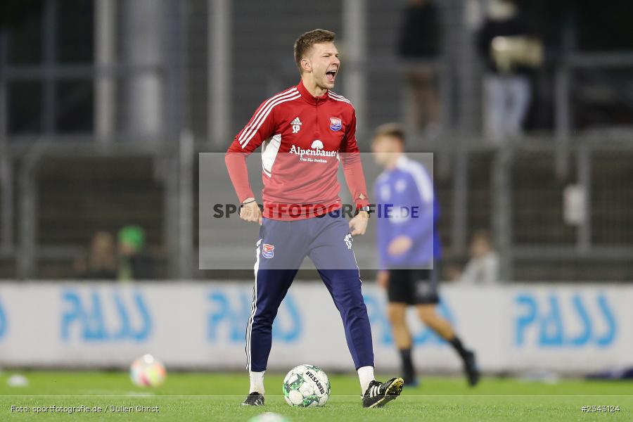 Sven Palinkasch, Stadion am Schönbusch, Aschaffenburg, 14.10.2022, sport, action, BFV, Fussball, Oktober 2022, Saison 2022/2023, 17. Spieltag, 4. Liga, RLB, Regionalliga Bayern, UHA, SVA, SpVgg Unterhaching, SV Viktoria Aschaffenburg - Bild-ID: 2343124