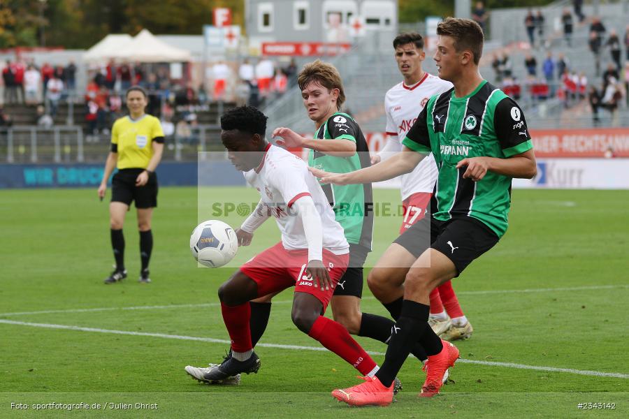 Benjika Caciel, FLYERALARM Arena, Würzburg, 15.10.2022, sport, action, BFV, Fussball, Oktober 2022, Saison 2022/2023, 17. Spieltag, 4. Liga, RLB, Regionalliga Bayern, SGF, FWK, SpVgg Greuther Fürth II, FC Würzburger Kickers - Bild-ID: 2343142