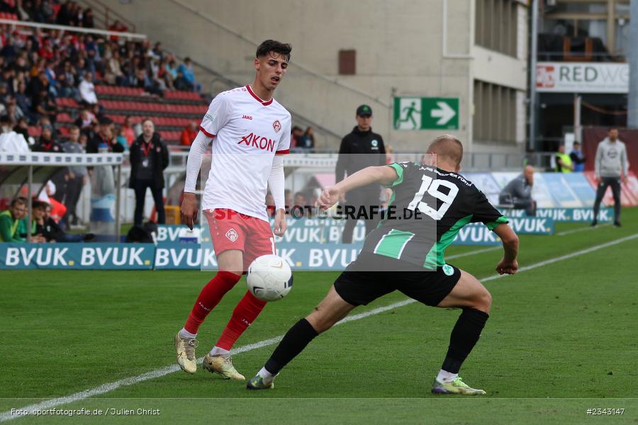 Ivan Franjic, FLYERALARM Arena, Würzburg, 15.10.2022, sport, action, BFV, Fussball, Oktober 2022, Saison 2022/2023, 17. Spieltag, 4. Liga, RLB, Regionalliga Bayern, SGF, FWK, SpVgg Greuther Fürth II, FC Würzburger Kickers - Bild-ID: 2343147