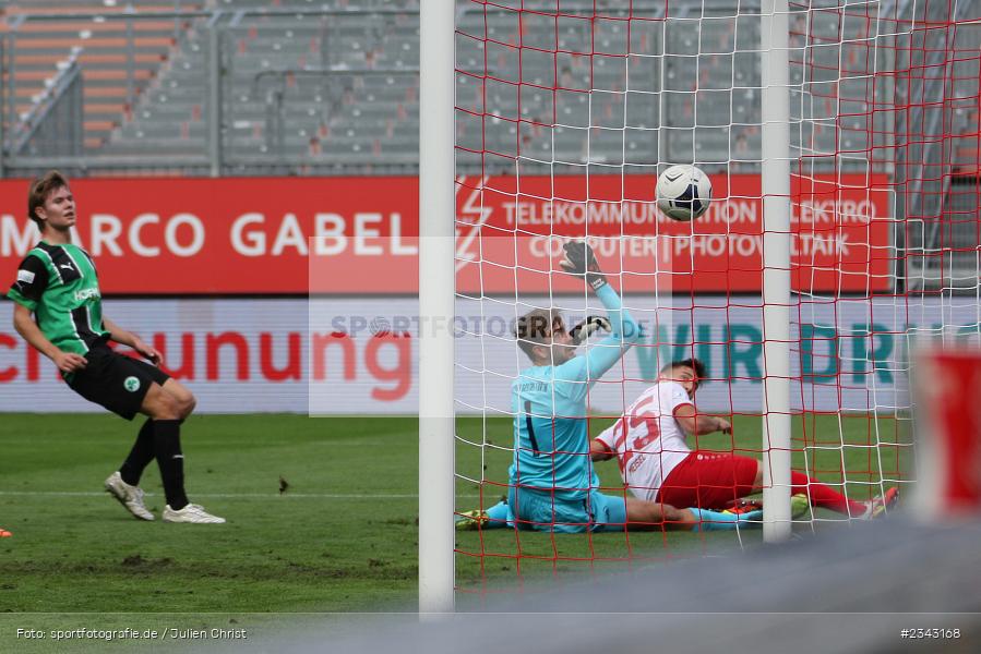 Dominik Meisel, FLYERALARM Arena, Würzburg, 15.10.2022, sport, action, BFV, Fussball, Oktober 2022, Saison 2022/2023, 17. Spieltag, 4. Liga, RLB, Regionalliga Bayern, SGF, FWK, SpVgg Greuther Fürth II, FC Würzburger Kickers - Bild-ID: 2343168