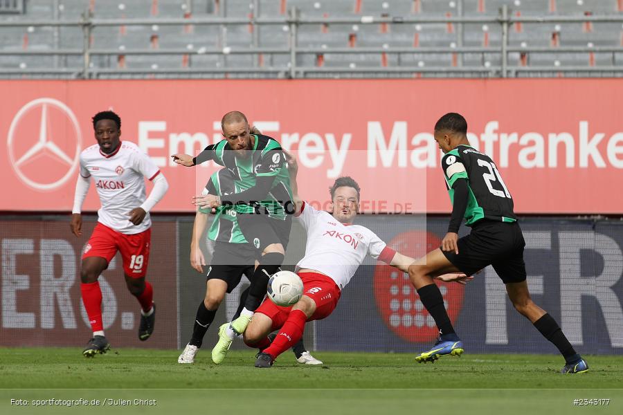 Daniel Adlung, FLYERALARM Arena, Würzburg, 15.10.2022, sport, action, BFV, Fussball, Oktober 2022, Saison 2022/2023, 17. Spieltag, 4. Liga, RLB, Regionalliga Bayern, SGF, FWK, SpVgg Greuther Fürth II, FC Würzburger Kickers - Bild-ID: 2343177