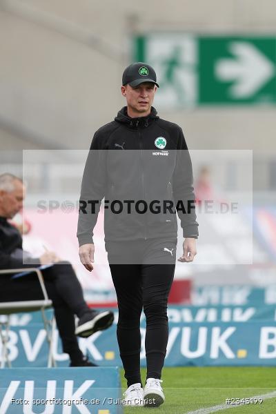 Petr Ruman, FLYERALARM Arena, Würzburg, 15.10.2022, sport, action, BFV, Fussball, Oktober 2022, Saison 2022/2023, 17. Spieltag, 4. Liga, RLB, Regionalliga Bayern, SGF, FWK, SpVgg Greuther Fürth II, FC Würzburger Kickers - Bild-ID: 2343199