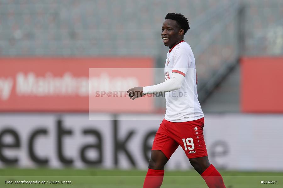 Benjika Caciel, FLYERALARM Arena, Würzburg, 15.10.2022, sport, action, BFV, Fussball, Oktober 2022, Saison 2022/2023, 17. Spieltag, 4. Liga, RLB, Regionalliga Bayern, SGF, FWK, SpVgg Greuther Fürth II, FC Würzburger Kickers - Bild-ID: 2343211
