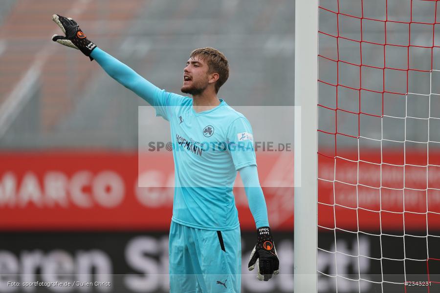 Lasse Schulz, FLYERALARM Arena, Würzburg, 15.10.2022, sport, action, BFV, Fussball, Oktober 2022, Saison 2022/2023, 17. Spieltag, 4. Liga, RLB, Regionalliga Bayern, SGF, FWK, SpVgg Greuther Fürth II, FC Würzburger Kickers - Bild-ID: 2343231