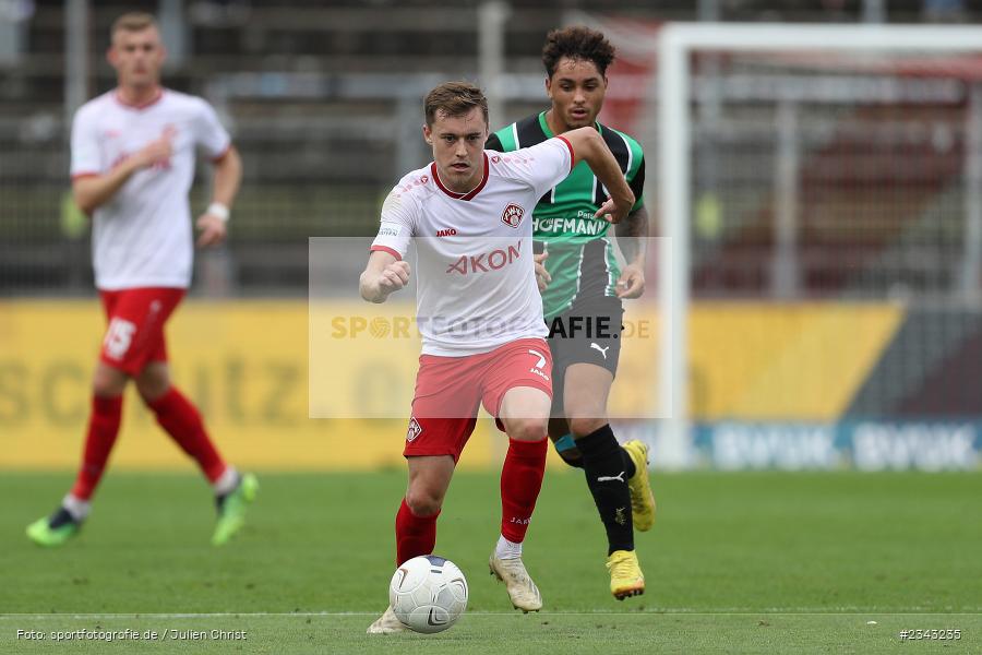 Thomas Haas, FLYERALARM Arena, Würzburg, 15.10.2022, sport, action, BFV, Fussball, Oktober 2022, Saison 2022/2023, 17. Spieltag, 4. Liga, RLB, Regionalliga Bayern, SGF, FWK, SpVgg Greuther Fürth II, FC Würzburger Kickers - Bild-ID: 2343235
