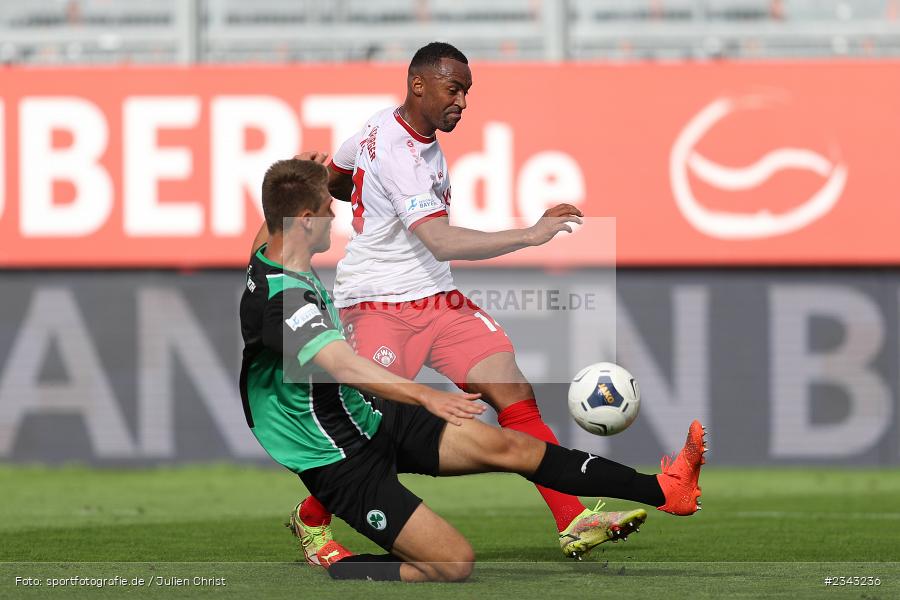 Saliou Sané, FLYERALARM Arena, Würzburg, 15.10.2022, sport, action, BFV, Fussball, Oktober 2022, Saison 2022/2023, 17. Spieltag, 4. Liga, RLB, Regionalliga Bayern, SGF, FWK, SpVgg Greuther Fürth II, FC Würzburger Kickers - Bild-ID: 2343236