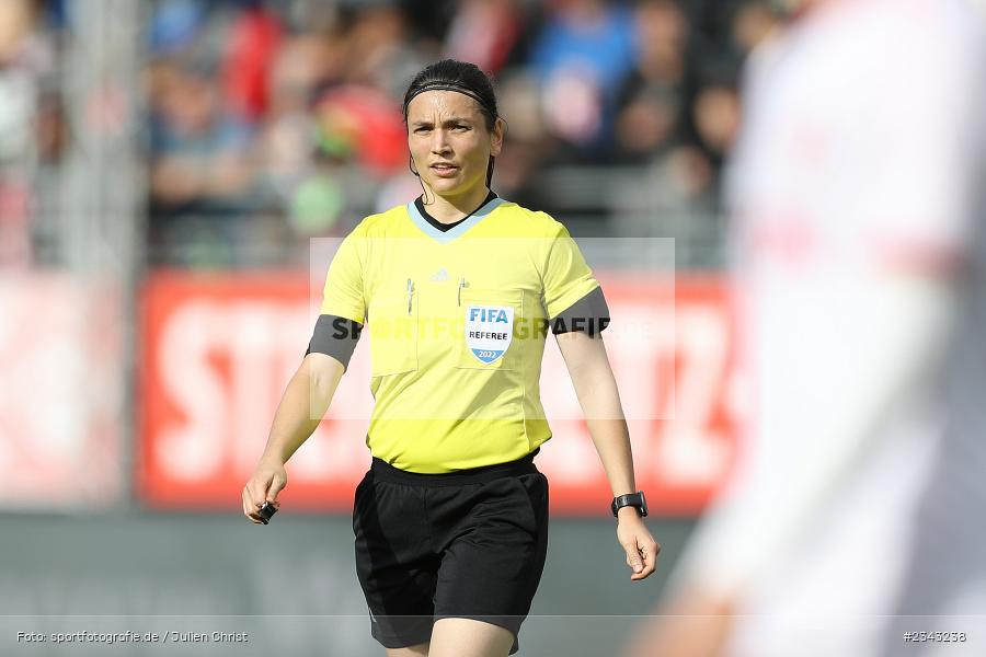 Angelika Söder, FLYERALARM Arena, Würzburg, 15.10.2022, sport, action, BFV, Fussball, Oktober 2022, Saison 2022/2023, 17. Spieltag, 4. Liga, RLB, Regionalliga Bayern, SGF, FWK, SpVgg Greuther Fürth II, FC Würzburger Kickers - Bild-ID: 2343238