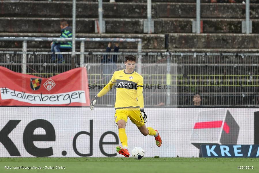 Marc Richter, FLYERALARM Arena, Würzburg, 15.10.2022, sport, action, BFV, Fussball, Oktober 2022, Saison 2022/2023, 17. Spieltag, 4. Liga, RLB, Regionalliga Bayern, SGF, FWK, SpVgg Greuther Fürth II, FC Würzburger Kickers - Bild-ID: 2343243