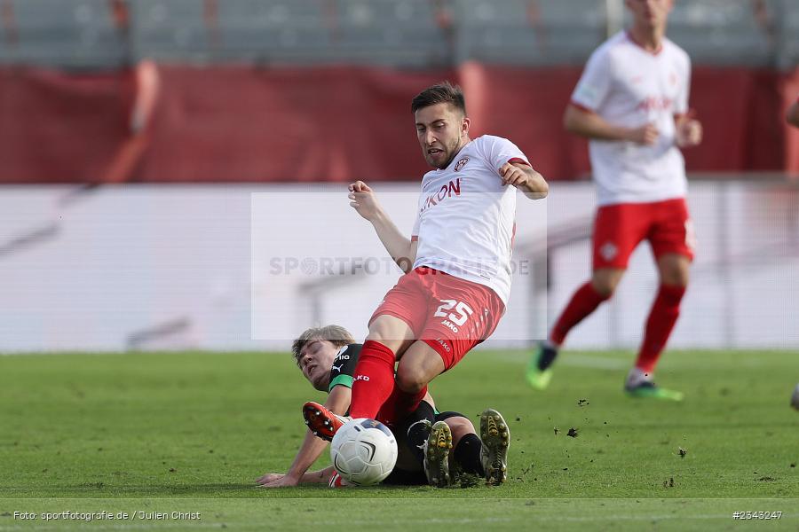 Dominik Meisel, FLYERALARM Arena, Würzburg, 15.10.2022, sport, action, BFV, Fussball, Oktober 2022, Saison 2022/2023, 17. Spieltag, 4. Liga, RLB, Regionalliga Bayern, SGF, FWK, SpVgg Greuther Fürth II, FC Würzburger Kickers - Bild-ID: 2343247
