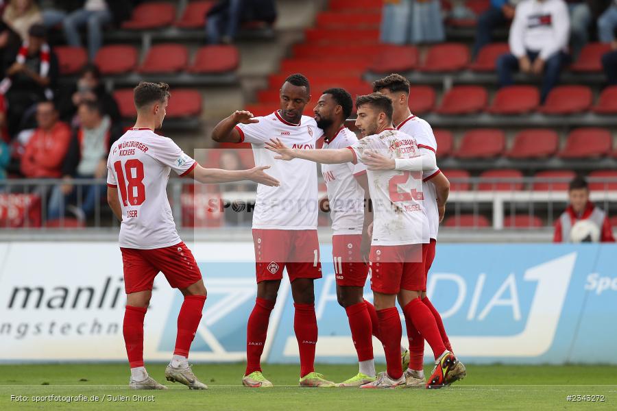 Dominik Meisel, FLYERALARM Arena, Würzburg, 15.10.2022, sport, action, BFV, Fussball, Oktober 2022, Saison 2022/2023, 17. Spieltag, 4. Liga, RLB, Regionalliga Bayern, SGF, FWK, SpVgg Greuther Fürth II, FC Würzburger Kickers - Bild-ID: 2343272
