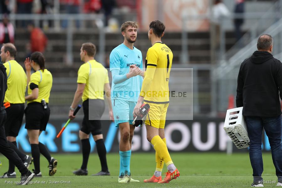 Lasse Schulz, FLYERALARM Arena, Würzburg, 15.10.2022, sport, action, BFV, Fussball, Oktober 2022, Saison 2022/2023, 17. Spieltag, 4. Liga, RLB, Regionalliga Bayern, SGF, FWK, SpVgg Greuther Fürth II, FC Würzburger Kickers - Bild-ID: 2343289