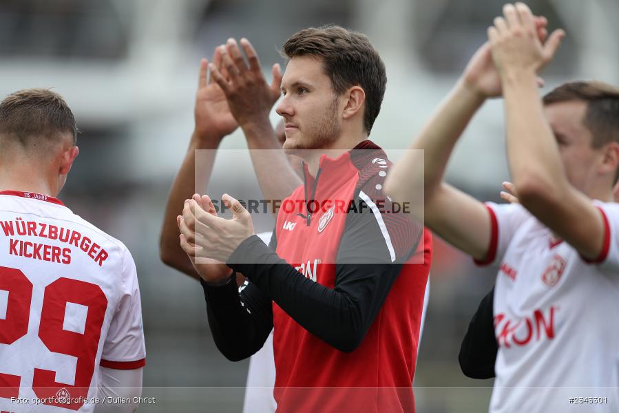 Lukas Müller, FLYERALARM Arena, Würzburg, 15.10.2022, sport, action, BFV, Fussball, Oktober 2022, Saison 2022/2023, 17. Spieltag, 4. Liga, RLB, Regionalliga Bayern, SGF, FWK, SpVgg Greuther Fürth II, FC Würzburger Kickers - Bild-ID: 2343301