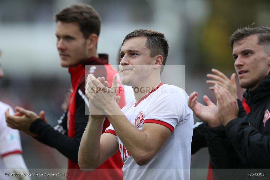 Thomas Haas, FLYERALARM Arena, Würzburg, 15.10.2022, sport, action, BFV, Fussball, Oktober 2022, Saison 2022/2023, 17. Spieltag, 4. Liga, RLB, Regionalliga Bayern, SGF, FWK, SpVgg Greuther Fürth II, FC Würzburger Kickers - Bild-ID: 2343302