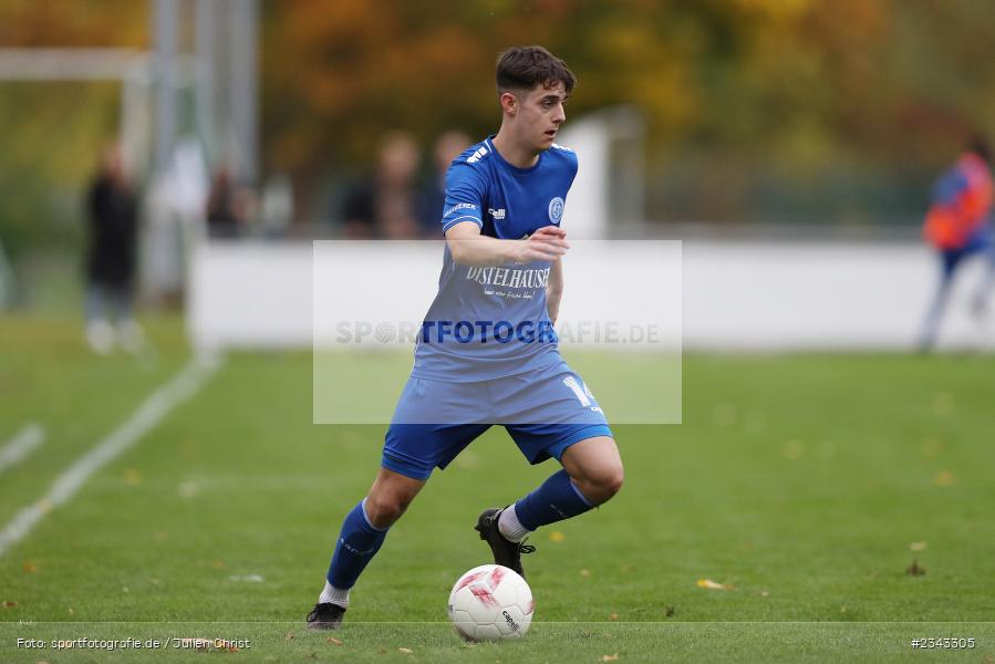 Tim Herbert, Sepp Endres Sportanlage, Würzburg, 15.10.2022, sport, action, BFV, Fussball, Oktober 2022, Saison 2022/2023, 15. Spieltag, 5. Liga, SSV, FV04, BAY, Bayernliga Nord, SSV Jahn Regensburg II, Würzburger FV - Bild-ID: 2343305