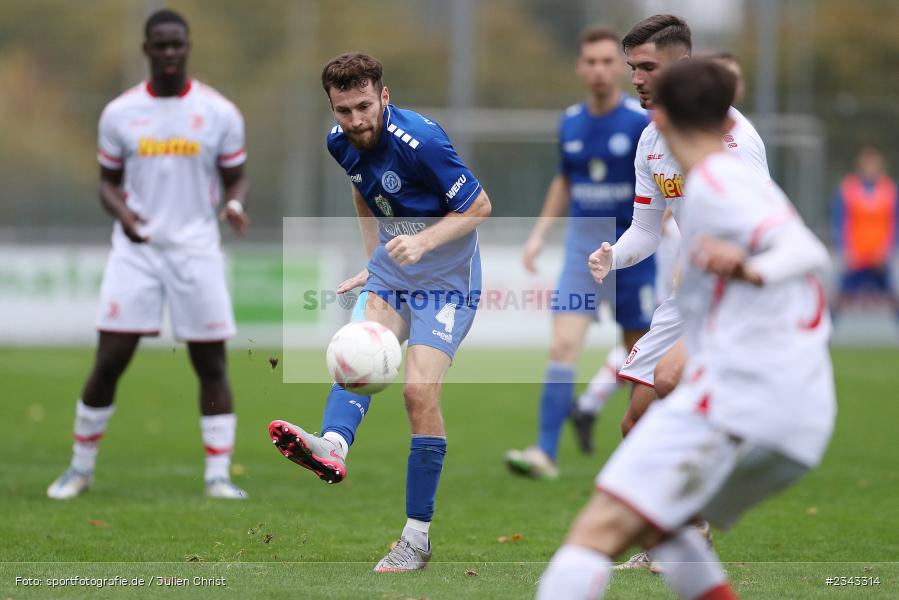 Lukas Illig, Sepp Endres Sportanlage, Würzburg, 15.10.2022, sport, action, BFV, Fussball, Oktober 2022, Saison 2022/2023, 15. Spieltag, 5. Liga, SSV, FV04, BAY, Bayernliga Nord, SSV Jahn Regensburg II, Würzburger FV - Bild-ID: 2343314