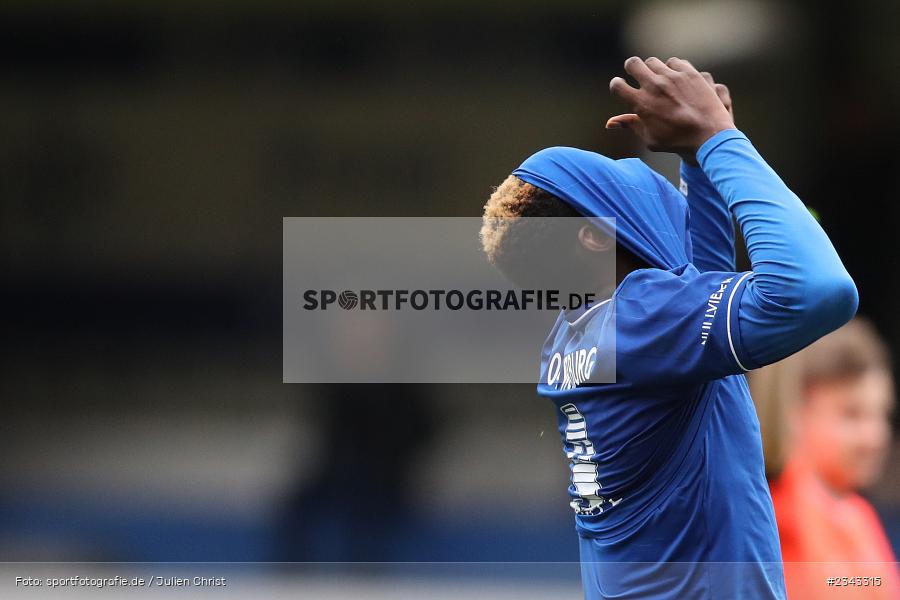 Mohamed Conte, Sepp Endres Sportanlage, Würzburg, 15.10.2022, sport, action, BFV, Fussball, Oktober 2022, Saison 2022/2023, 15. Spieltag, 5. Liga, SSV, FV04, BAY, Bayernliga Nord, SSV Jahn Regensburg II, Würzburger FV - Bild-ID: 2343315