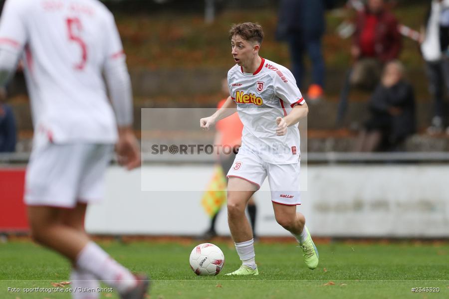 Nick Lockermann, Sepp Endres Sportanlage, Würzburg, 15.10.2022, sport, action, BFV, Fussball, Oktober 2022, Saison 2022/2023, 15. Spieltag, 5. Liga, SSV, FV04, BAY, Bayernliga Nord, SSV Jahn Regensburg II, Würzburger FV - Bild-ID: 2343320