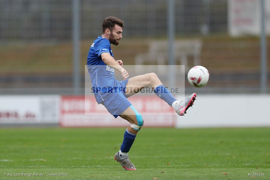 Lukas Illig, Sepp Endres Sportanlage, Würzburg, 15.10.2022, sport, action, BFV, Fussball, Oktober 2022, Saison 2022/2023, 15. Spieltag, 5. Liga, SSV, FV04, BAY, Bayernliga Nord, SSV Jahn Regensburg II, Würzburger FV - Bild-ID: 2343331