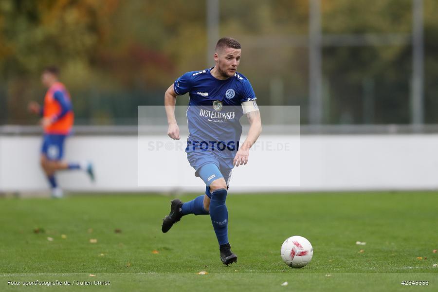 Dennie Michel, Sepp Endres Sportanlage, Würzburg, 15.10.2022, sport, action, BFV, Fussball, Oktober 2022, Saison 2022/2023, 15. Spieltag, 5. Liga, SSV, FV04, BAY, Bayernliga Nord, SSV Jahn Regensburg II, Würzburger FV - Bild-ID: 2343333