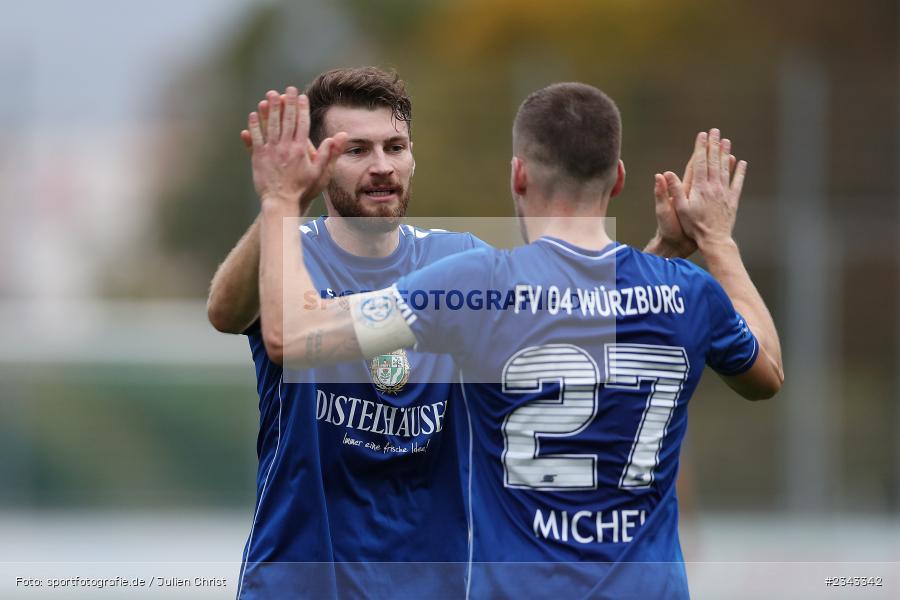 Lukas Illig, Sepp Endres Sportanlage, Würzburg, 15.10.2022, sport, action, BFV, Fussball, Oktober 2022, Saison 2022/2023, 15. Spieltag, 5. Liga, SSV, FV04, BAY, Bayernliga Nord, SSV Jahn Regensburg II, Würzburger FV - Bild-ID: 2343342