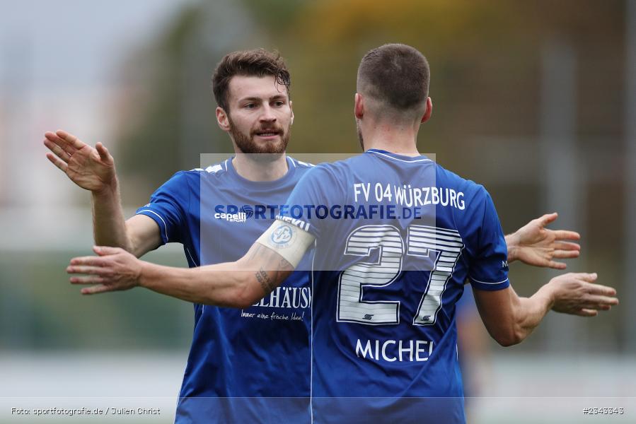 Lukas Illig, Sepp Endres Sportanlage, Würzburg, 15.10.2022, sport, action, BFV, Fussball, Oktober 2022, Saison 2022/2023, 15. Spieltag, 5. Liga, SSV, FV04, BAY, Bayernliga Nord, SSV Jahn Regensburg II, Würzburger FV - Bild-ID: 2343343