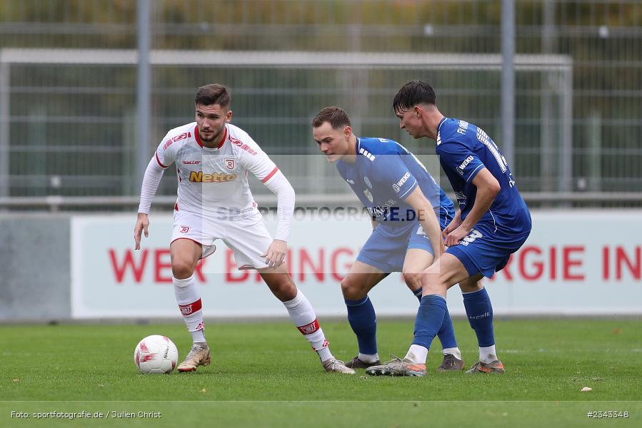 Christian Schmidt, Sepp Endres Sportanlage, Würzburg, 15.10.2022, sport, action, BFV, Fussball, Oktober 2022, Saison 2022/2023, 15. Spieltag, 5. Liga, SSV, FV04, BAY, Bayernliga Nord, SSV Jahn Regensburg II, Würzburger FV - Bild-ID: 2343348