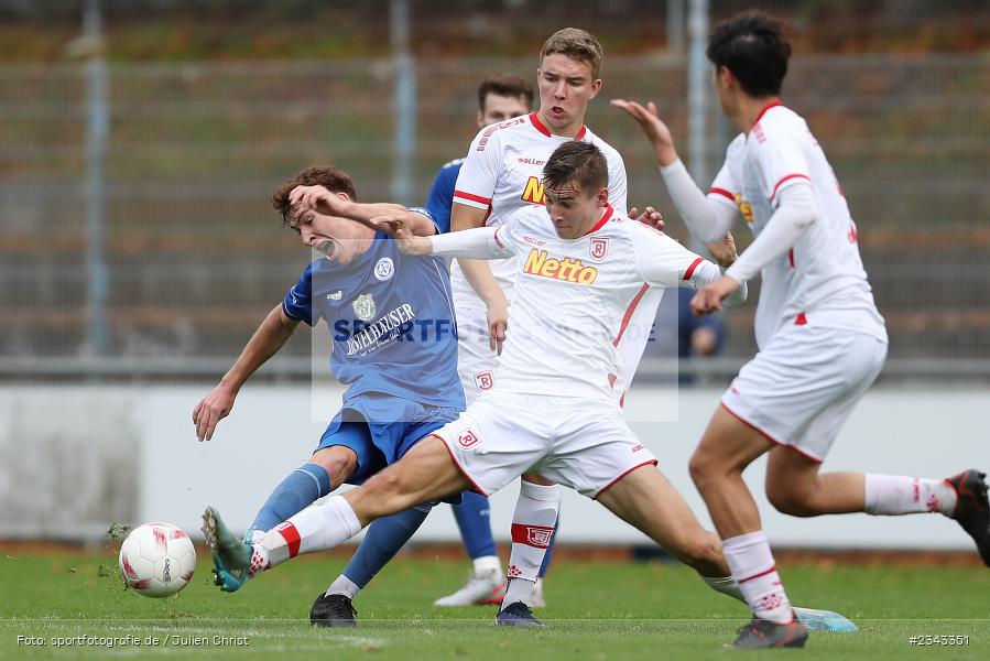 Simon Schäffer, Sepp Endres Sportanlage, Würzburg, 15.10.2022, sport, action, BFV, Fussball, Oktober 2022, Saison 2022/2023, 15. Spieltag, 5. Liga, SSV, FV04, BAY, Bayernliga Nord, SSV Jahn Regensburg II, Würzburger FV - Bild-ID: 2343351