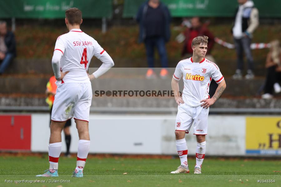 Luis Bezjak, Sepp Endres Sportanlage, Würzburg, 15.10.2022, sport, action, BFV, Fussball, Oktober 2022, Saison 2022/2023, 15. Spieltag, 5. Liga, SSV, FV04, BAY, Bayernliga Nord, SSV Jahn Regensburg II, Würzburger FV - Bild-ID: 2343354