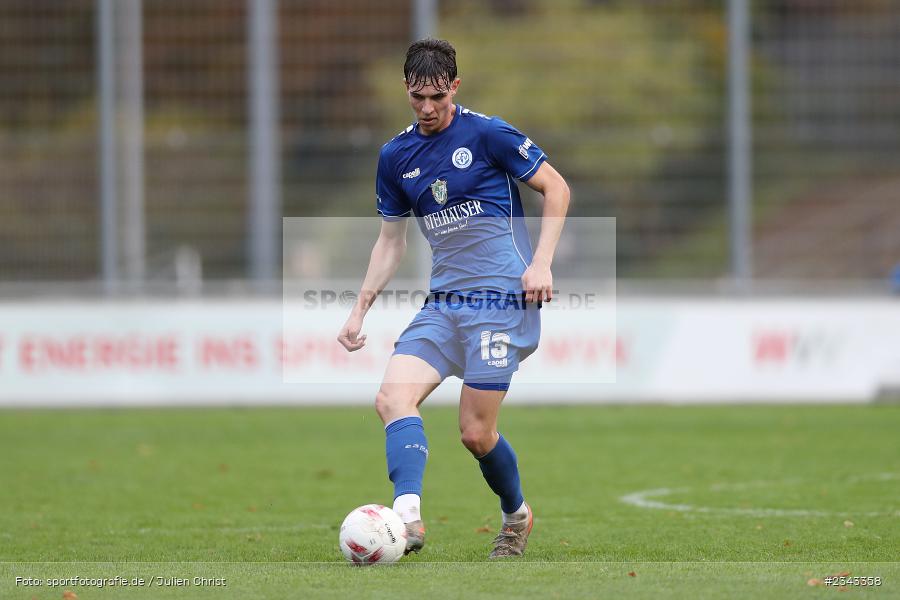 Nils Hock, Sepp Endres Sportanlage, Würzburg, 15.10.2022, sport, action, BFV, Fussball, Oktober 2022, Saison 2022/2023, 15. Spieltag, 5. Liga, SSV, FV04, BAY, Bayernliga Nord, SSV Jahn Regensburg II, Würzburger FV - Bild-ID: 2343358