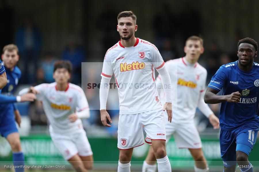 Christian Schmidt, Sepp Endres Sportanlage, Würzburg, 15.10.2022, sport, action, BFV, Fussball, Oktober 2022, Saison 2022/2023, 15. Spieltag, 5. Liga, SSV, FV04, BAY, Bayernliga Nord, SSV Jahn Regensburg II, Würzburger FV - Bild-ID: 2343364