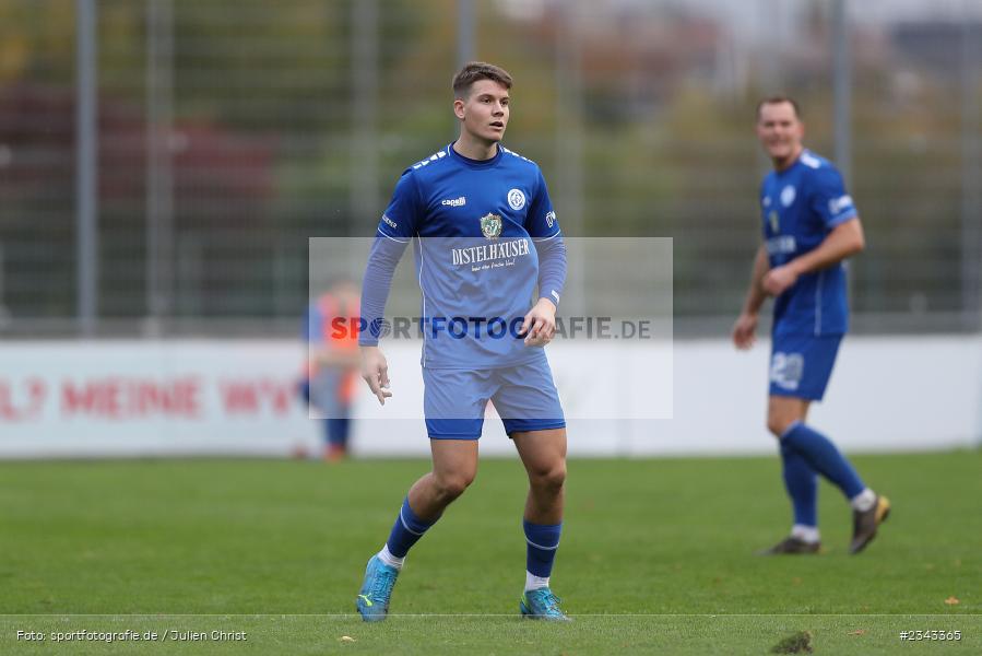 Fabio Gobbo, Sepp Endres Sportanlage, Würzburg, 15.10.2022, sport, action, BFV, Fussball, Oktober 2022, Saison 2022/2023, 15. Spieltag, 5. Liga, SSV, FV04, BAY, Bayernliga Nord, SSV Jahn Regensburg II, Würzburger FV - Bild-ID: 2343365