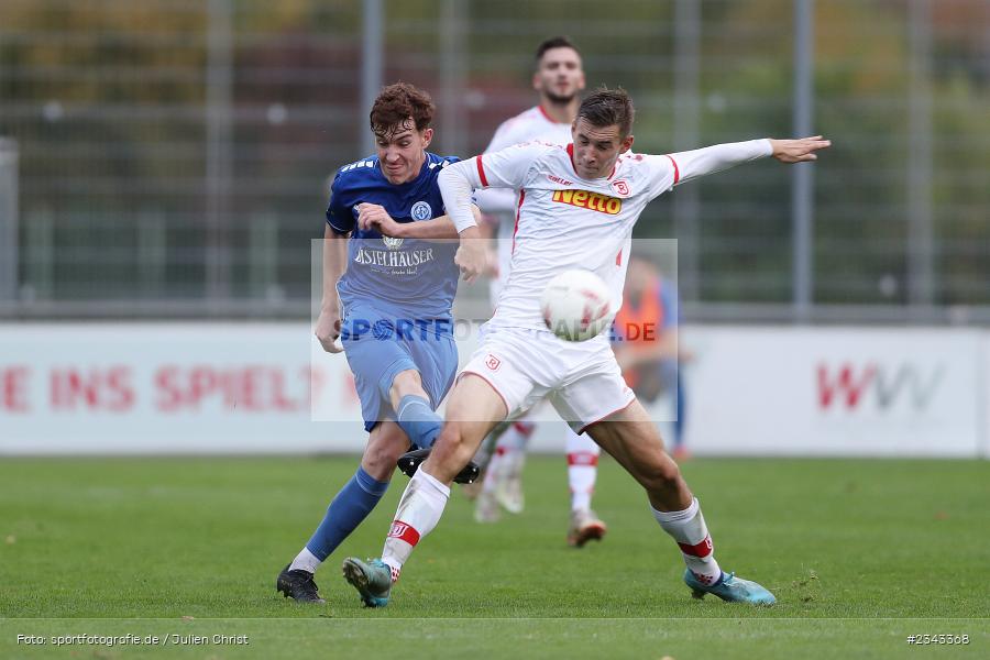 Simon Schäffer, Sepp Endres Sportanlage, Würzburg, 15.10.2022, sport, action, BFV, Fussball, Oktober 2022, Saison 2022/2023, 15. Spieltag, 5. Liga, SSV, FV04, BAY, Bayernliga Nord, SSV Jahn Regensburg II, Würzburger FV - Bild-ID: 2343368