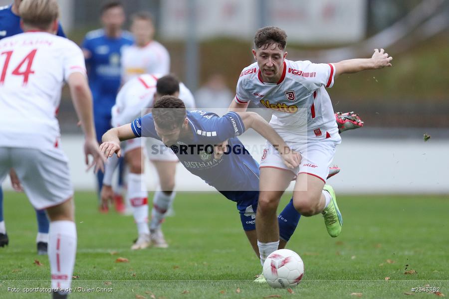 Nick Lockermann, Sepp Endres Sportanlage, Würzburg, 15.10.2022, sport, action, BFV, Fussball, Oktober 2022, Saison 2022/2023, 15. Spieltag, 5. Liga, SSV, FV04, BAY, Bayernliga Nord, SSV Jahn Regensburg II, Würzburger FV - Bild-ID: 2343382