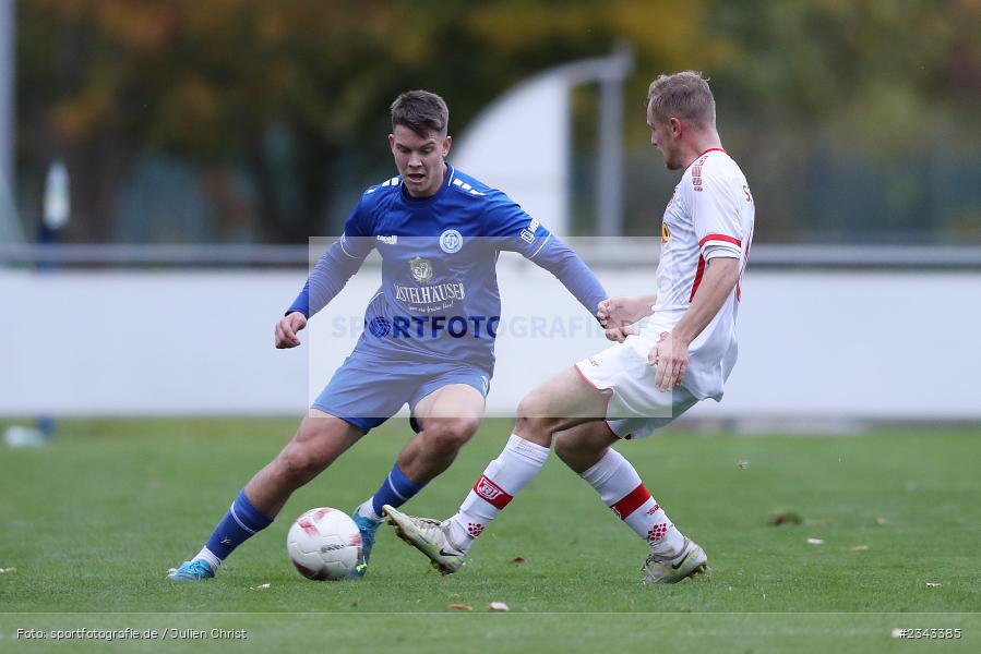 Fabio Gobbo, Sepp Endres Sportanlage, Würzburg, 15.10.2022, sport, action, BFV, Fussball, Oktober 2022, Saison 2022/2023, 15. Spieltag, 5. Liga, SSV, FV04, BAY, Bayernliga Nord, SSV Jahn Regensburg II, Würzburger FV - Bild-ID: 2343385