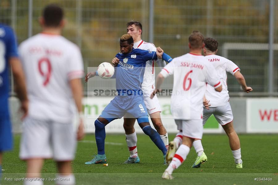 Mohamed Conte, Sepp Endres Sportanlage, Würzburg, 15.10.2022, sport, action, BFV, Fussball, Oktober 2022, Saison 2022/2023, 15. Spieltag, 5. Liga, SSV, FV04, BAY, Bayernliga Nord, SSV Jahn Regensburg II, Würzburger FV - Bild-ID: 2343406