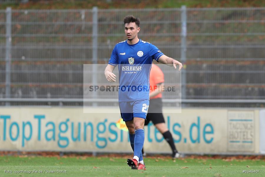 Nico Wagner, Sepp Endres Sportanlage, Würzburg, 15.10.2022, sport, action, BFV, Fussball, Oktober 2022, Saison 2022/2023, 15. Spieltag, 5. Liga, SSV, FV04, BAY, Bayernliga Nord, SSV Jahn Regensburg II, Würzburger FV - Bild-ID: 2343407