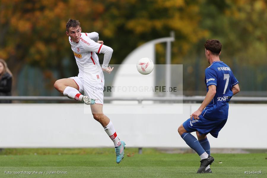 Paul Gebhard, Sepp Endres Sportanlage, Würzburg, 15.10.2022, sport, action, BFV, Fussball, Oktober 2022, Saison 2022/2023, 15. Spieltag, 5. Liga, SSV, FV04, BAY, Bayernliga Nord, SSV Jahn Regensburg II, Würzburger FV - Bild-ID: 2343409