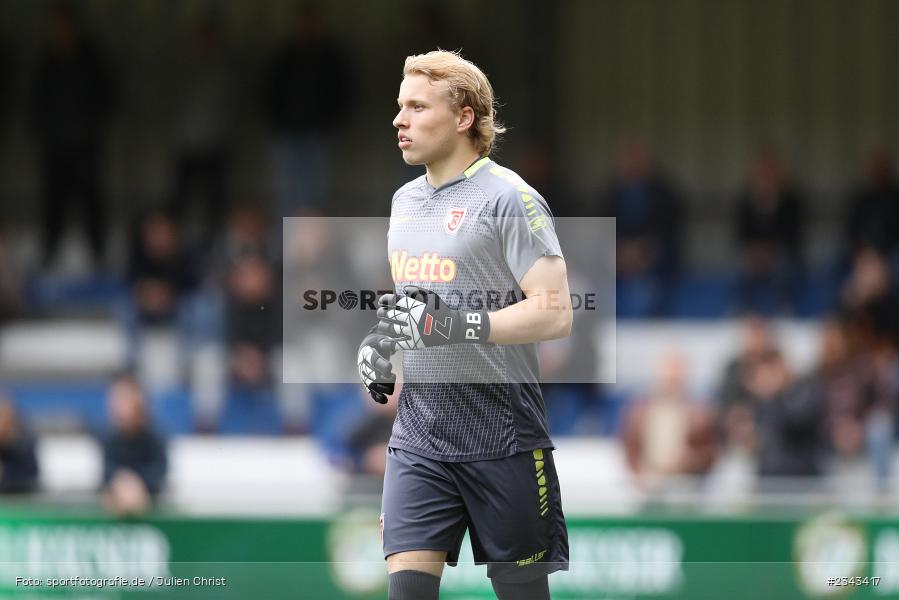 Phillip Böhm, Sepp Endres Sportanlage, Würzburg, 15.10.2022, sport, action, BFV, Fussball, Oktober 2022, Saison 2022/2023, 15. Spieltag, 5. Liga, SSV, FV04, BAY, Bayernliga Nord, SSV Jahn Regensburg II, Würzburger FV - Bild-ID: 2343417