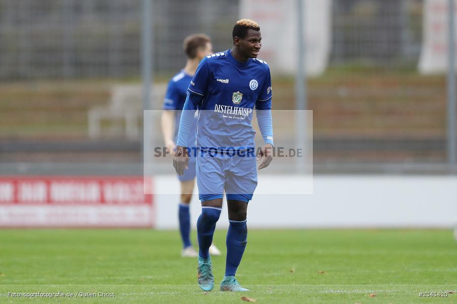 Mohamed Conte, Sepp Endres Sportanlage, Würzburg, 15.10.2022, sport, action, BFV, Fussball, Oktober 2022, Saison 2022/2023, 15. Spieltag, 5. Liga, SSV, FV04, BAY, Bayernliga Nord, SSV Jahn Regensburg II, Würzburger FV - Bild-ID: 2343420