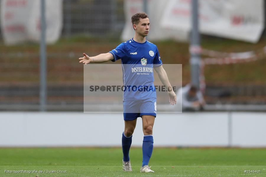 Lukas Imgrund, Sepp Endres Sportanlage, Würzburg, 15.10.2022, sport, action, BFV, Fussball, Oktober 2022, Saison 2022/2023, 15. Spieltag, 5. Liga, SSV, FV04, BAY, Bayernliga Nord, SSV Jahn Regensburg II, Würzburger FV - Bild-ID: 2343421