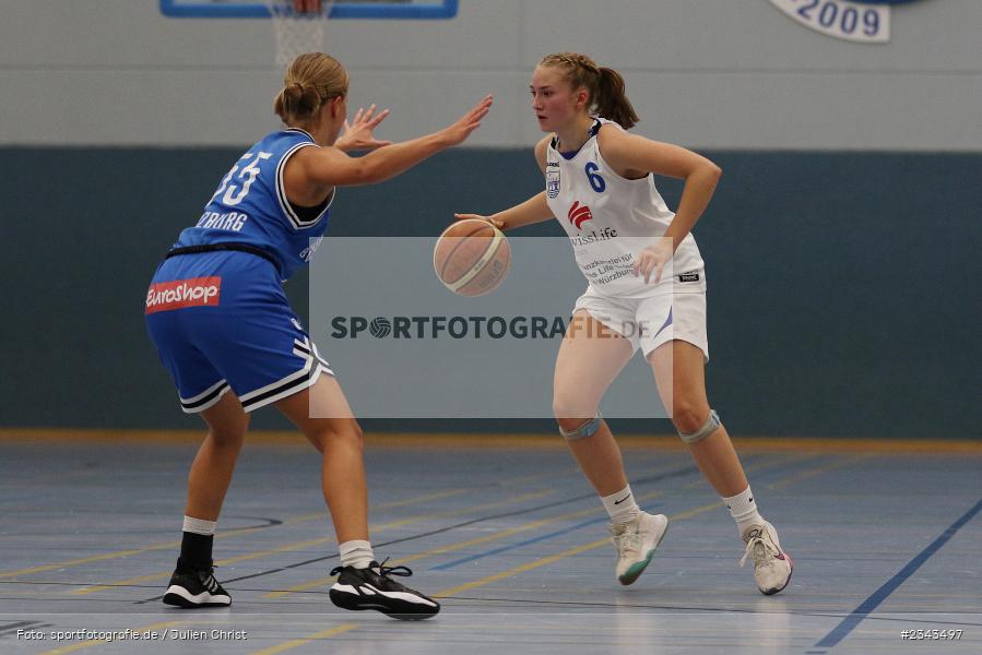 Vanessa Gorr, Hans-Wilhelm-Renkhoff-Halle, Marktheidenfeld, 16.10.2022, sport, action, BFV, Basketball, Oktober 2022, Saison 2022/2023, Regionalliga Damen HR-Nord (RLD-HRN), Regionalliga Südost, TGW, TVM, TG Wildcats Würzburg 2, TV Marktheidenfeld - Bild-ID: 2343497