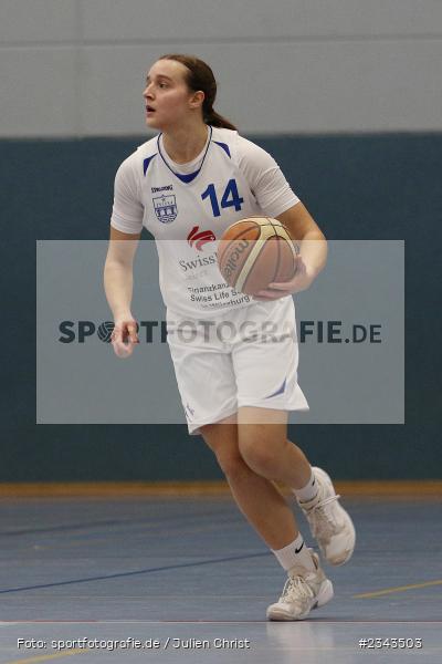Maike Herrmann, Hans-Wilhelm-Renkhoff-Halle, Marktheidenfeld, 16.10.2022, sport, action, BFV, Basketball, Oktober 2022, Saison 2022/2023, Regionalliga Damen HR-Nord (RLD-HRN), Regionalliga Südost, TGW, TVM, TG Wildcats Würzburg 2, TV Marktheidenfeld - Bild-ID: 2343503