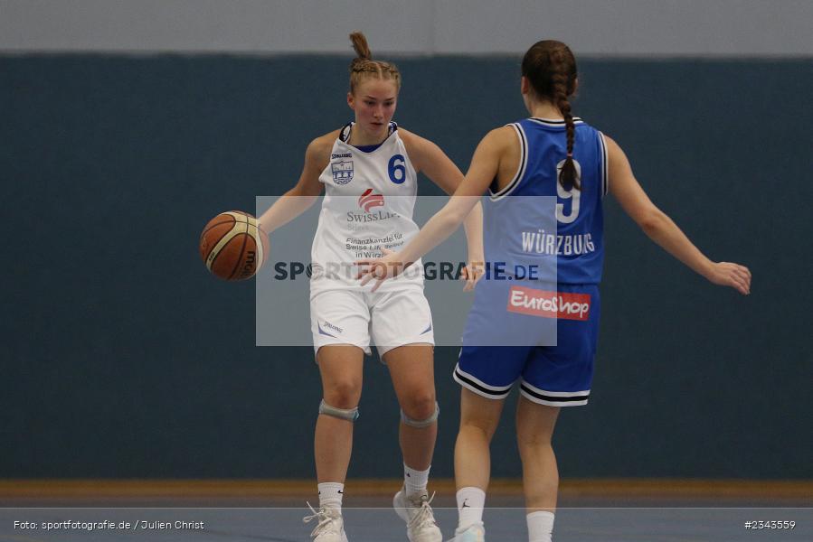 Vanessa Gorr, Hans-Wilhelm-Renkhoff-Halle, Marktheidenfeld, 16.10.2022, sport, action, BFV, Basketball, Oktober 2022, Saison 2022/2023, Regionalliga Damen HR-Nord (RLD-HRN), Regionalliga Südost, TGW, TVM, TG Wildcats Würzburg 2, TV Marktheidenfeld - Bild-ID: 2343559