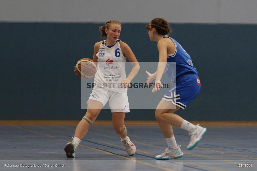 Vanessa Gorr, Hans-Wilhelm-Renkhoff-Halle, Marktheidenfeld, 16.10.2022, sport, action, BFV, Basketball, Oktober 2022, Saison 2022/2023, Regionalliga Damen HR-Nord (RLD-HRN), Regionalliga Südost, TGW, TVM, TG Wildcats Würzburg 2, TV Marktheidenfeld - Bild-ID: 2343561