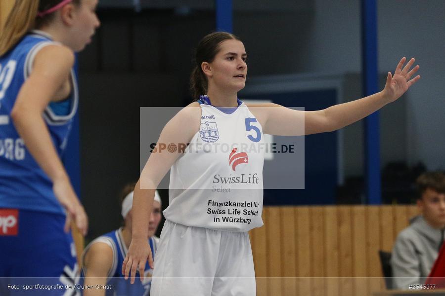 Elena Ivanov, Hans-Wilhelm-Renkhoff-Halle, Marktheidenfeld, 16.10.2022, sport, action, BFV, Basketball, Oktober 2022, Saison 2022/2023, Regionalliga Damen HR-Nord (RLD-HRN), Regionalliga Südost, TGW, TVM, TG Wildcats Würzburg 2, TV Marktheidenfeld - Bild-ID: 2343577