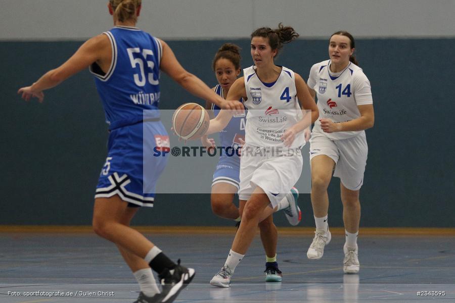 Eva Barthel, Hans-Wilhelm-Renkhoff-Halle, Marktheidenfeld, 16.10.2022, sport, action, BFV, Basketball, Oktober 2022, Saison 2022/2023, Regionalliga Damen HR-Nord (RLD-HRN), Regionalliga Südost, TGW, TVM, TG Wildcats Würzburg 2, TV Marktheidenfeld - Bild-ID: 2343595